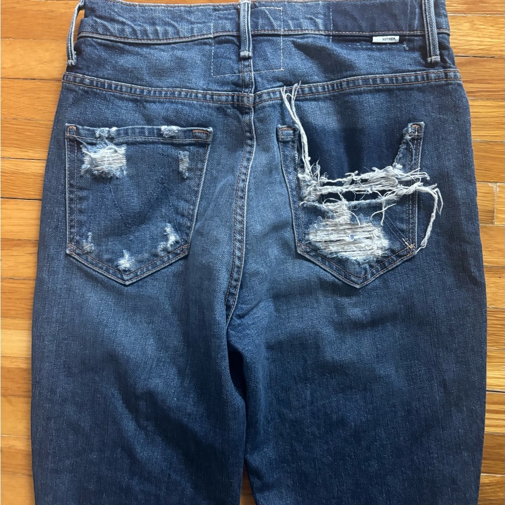 MOTHER The Swooner Crop size 26 retail $289 - Picture 6 of 7
